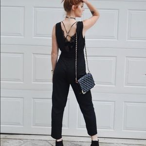 Black jumpsuit